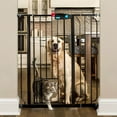 thumbnail image 5 of Carlson Pet Products 36 Inch Tall Pet Gate with Lift Handle and Small Pet Door, 5 of 5