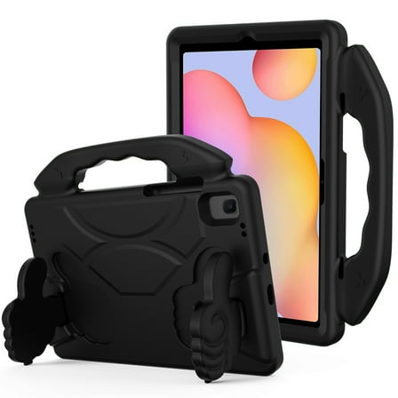 Case For Samsung Galaxy Tab A (8.0 inch) T290,T295 Hybrid Shockproof Thumbs Up Kickstand Rubber TPU Kid-Friendly Bumper Tablet Tablet Cover [ Black ]
