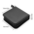 thumbnail image 5 of HONCLL 40-tablet Capacity Bag Oxford Fabric Car CDs Disc Storage Case for Music Lovers, 5 of 16