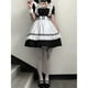 thumbnail image 5 of 2x Maid Costume Maid Dresses Classic Sweet Lolita Japanese Anime Maid Outfit jinwen disfraz de sirvienta, 5 of 8