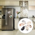 thumbnail image 2 of 6pcs Dibujos animados Refrigerador Magnético Cat Theme Iman De Frigorífico PVC Frigorífico Pegatinas, 2 of 5
