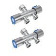 thumbnail image 1 of 2 Uds Desviador de Grifo Manguera Exterior Adaptador de Enchufe Exterior Conector de Manguera de Agua Divisor de Manguera MáQuina Divisora de Grifo Bidireccional, 1 of 5