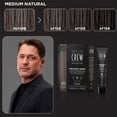 thumbnail image 3 of American Crew Color de pelo Kit de color de cabello de mezcla de precisión - # 4-5 Natural medio 3 x 1.35oz American Crew American Crew Color de pelo 3 x 1.35oz, 3 of 3