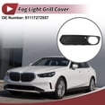 thumbnail image 2 of Cubiertas de inserción para luz antiniebla del parachoques delantero de Unique Bargains para BMW F20 2011-2015 ABS No.51117272557 Negro, 2 of 7