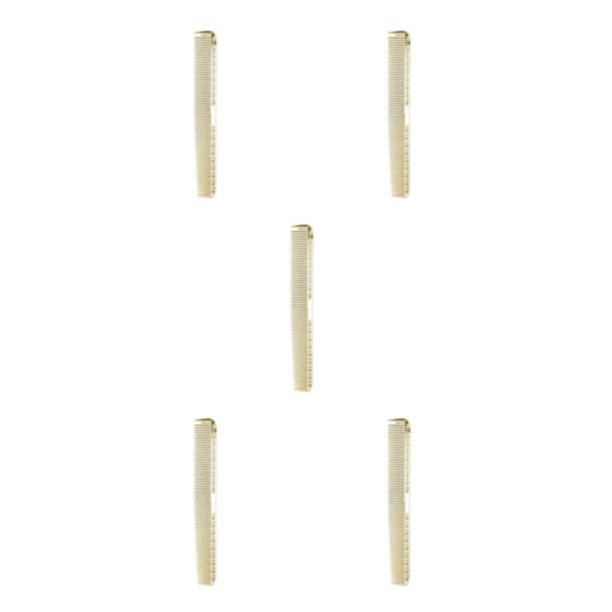 Minnieouse Herramienta para peinar el cabello para cortar y peinar el cabello fácilmente, hecha de aluminio espacial s909 (L): dorado Type2 NO2