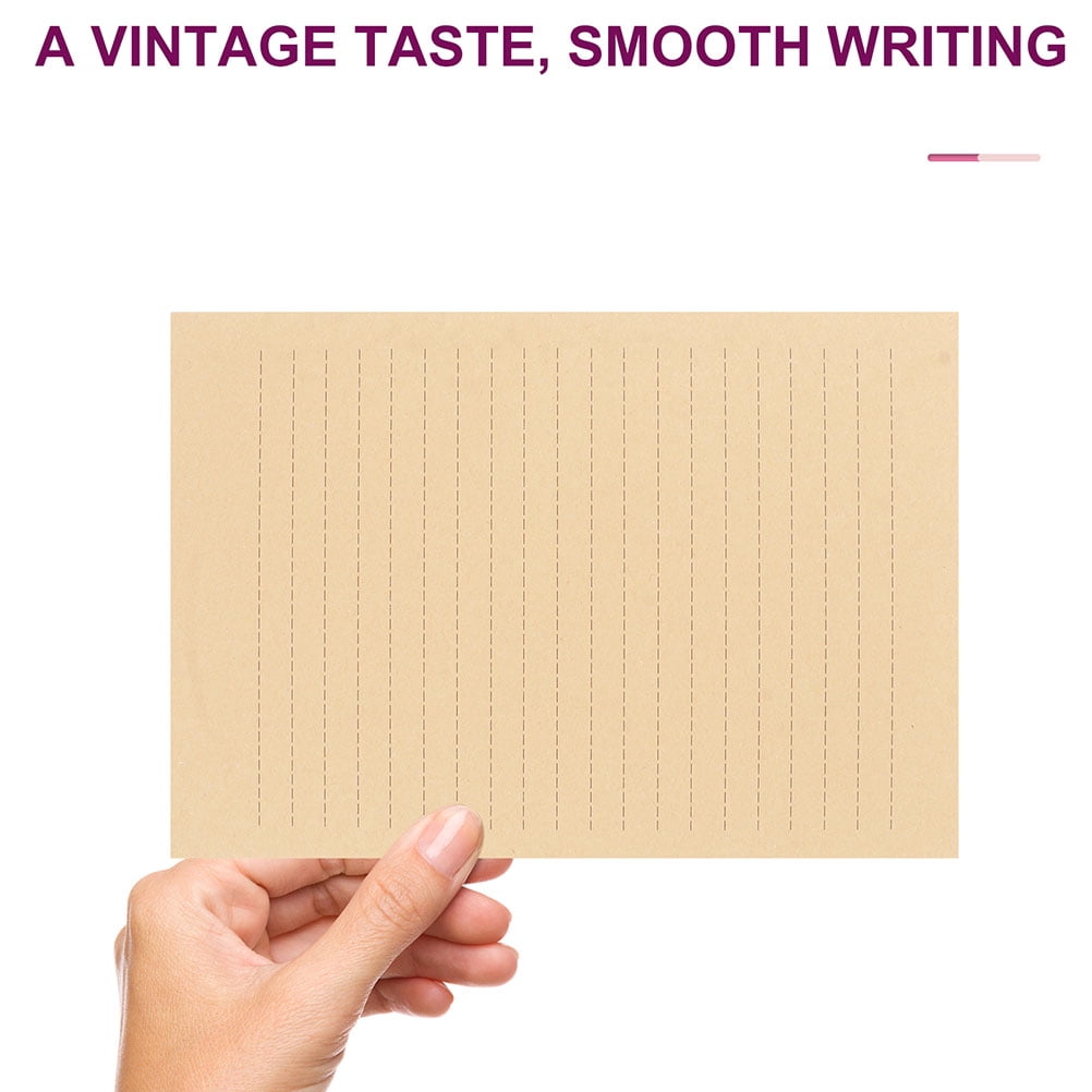 FRCOLOR  150 Sheets Blank Kraft Paper Calligraphy Papers Stationery Writing Student