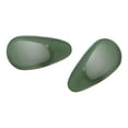 thumbnail image 1 of 1 Par de Almohadillas Nasales de Jade, Almohadillas para Gafas, Piezas de Repuesto para Gafas Graduadas, - Green Verde Yinane Almohadillas para la nariz de anteojos, 1 of 8