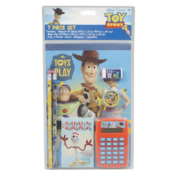 7 Piece Toy Story 4 Stationery Set