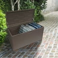 thumbnail image 4 of Plastic Development Group 130 Gallon Resin Outdoor Storage Deck Box, Gray, 4 of 10