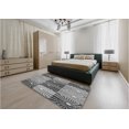 thumbnail image 5 of Ahgly Company Machine Washable Indoor Square Transitional Gray Cloud Gray Area Rugs, 7' Square, 5 of 7