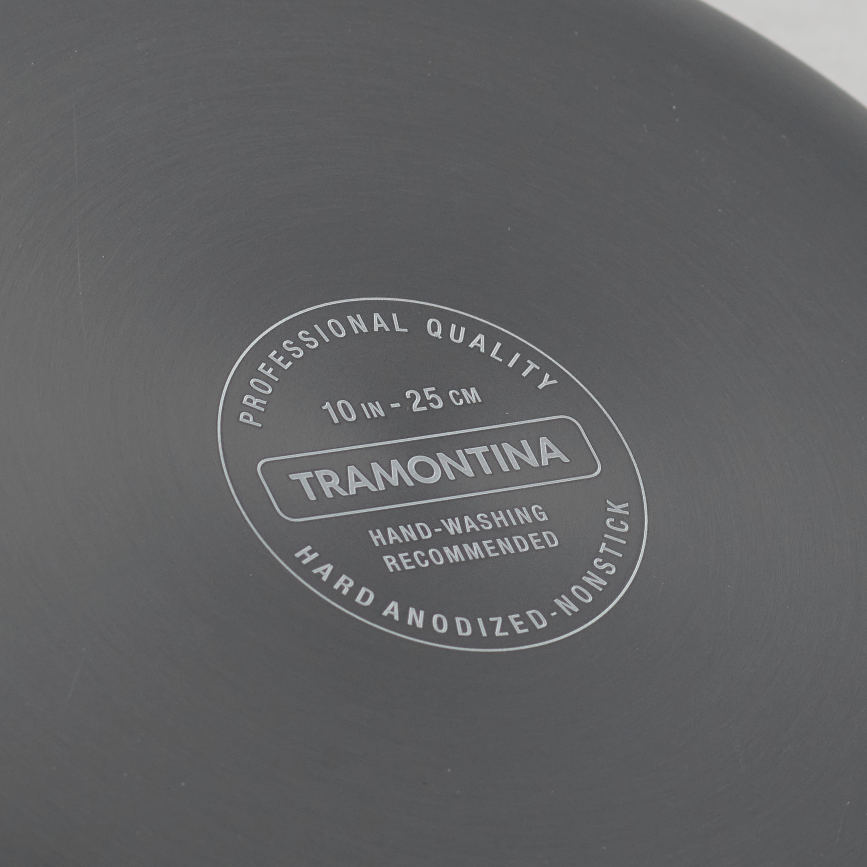 Tramontina 25cm (10 inch) Frying Pan 2 Pack, Aluminium