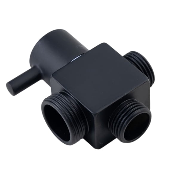 Brass Shower Diverter Valves with Quick Switches Double Outlet Strong Shower Diverter for Bathroom Faucet Replacement