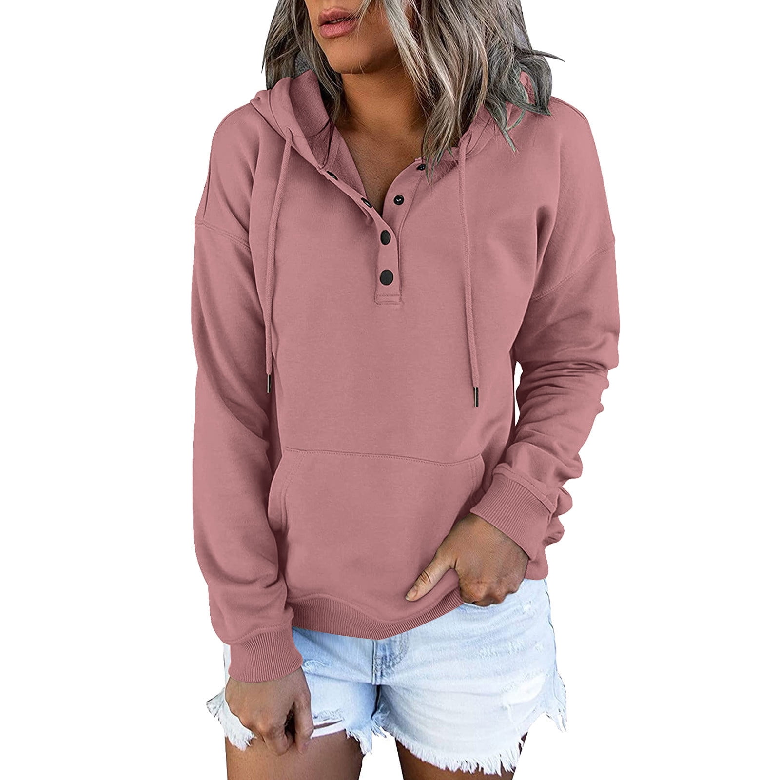 Tunic Length Zip up Hoodie Women Women 