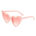 thumbnail image 2 of Gafas de sol en forma de corazón Salvador marco rosa, 2 of 8
