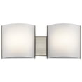 thumbnail image 1 of Kichler 10798NILED 32W 2 LED Bath Light, Brushed Nickel, 1 of 1