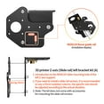 thumbnail image 6 of 3D Printer Upgrades Parts Dual Z-axis T8 Lead Srew Pitch 2mm Guide Fixing Plate Bracket Mount with POM Wheels for Ender 3 V2 Ender3 Pro CR10 and DIY 3D Printer, 6 of 10