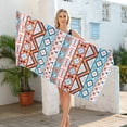 thumbnail image 3 of Microfiber beach towel, 80*160cm towels, quick drying, lightweight, for traveling, camping towel, beach towel, for fitness, travel, sports, hiking, outdoor, sauna, yoga - style3, 3 of 5