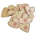 thumbnail image 1 of 10PCS Christmas Ornament Star Bell Heart Xmas Tree Ornament Hanging Decor, 1 of 10