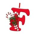 thumbnail image 2 of Adornos navideños con letras colgantes, adornos navideños decorativos para centros comerciales, coronas, cumpleaños, año Nuevo, interiores F, 2 of 8