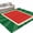 Red, variant on 2x3 Washable Area Rugs,Abstract Summer Watermelon Texture Non-Slip Ultra Soft Rug Large Indoor Carpet,Dot on Red Green Stripe Floor Rugs for Home Living Room Bedroom Dining Room Office