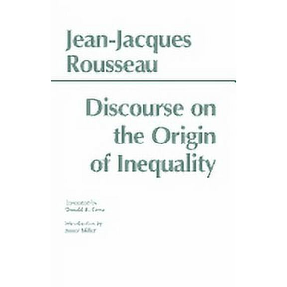 Hackett Classics: Discourse on the Origin of Inequality (Paperback)