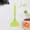 A002Green, variant on Silicone Spatula, Wide mouth Tamagoyaki Turner, 1 Pack Non-stick Orange Cooking Spatula, Heat Resistant Pancake Omelet Egg Fry Pan Scraper for Kitchen Cooking