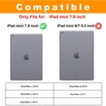 thumbnail image 2 of Funda TIPOYOROO para iPad mini 7.9" en cuero PU gris, 2 of 8