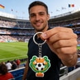 thumbnail image 4 of Klonfd Themed Keychain Ornament Football Pendant For Keys And Metal Charm For Everyday Use, 4 of 6