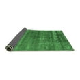 thumbnail image 2 of Ahgly Company Indoor Square Oriental Emerald Green Industrial Area Rugs, 6' Square, 2 of 4