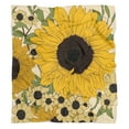 thumbnail image 5 of Cozy Comfort Sunflower Blanket for Home, Sofa, Bed Decor Soft 50x60in Throw Blanket Bed Throw Blanket Gift for Him or Her, 5 of 5