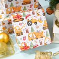 thumbnail image 3 of Gift Wrapping Paper Roll 58" x 23", Printed Gift Wrap, Easy Cut & Fold, Durable Paper for Birthday, Holiday, Party and DIY Crafts,1 Roll, 3 of 7