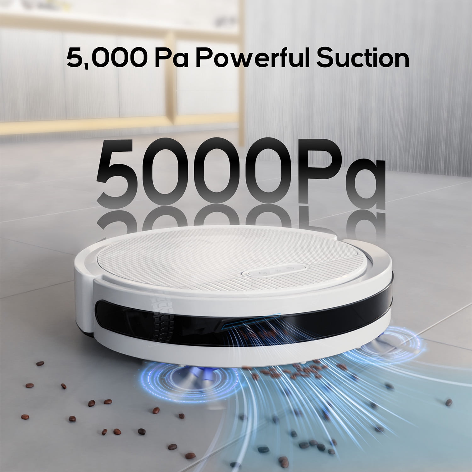 Robot Vacuum Cleaner,  Automatic Charging, Wet and Dry, for Pet Hair, Debris, Hard Floors