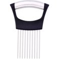 thumbnail image 1 of Onion Slicer Holder Stainless Steel, Vegetable Holder for Slicing, 1 of 5