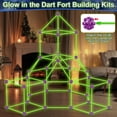 thumbnail image 2 of Kit de construcción Fort V-Opitos, paquete de 140 unidades, Glow in The Dart, para niños mayores de 4 años, 2 of 7
