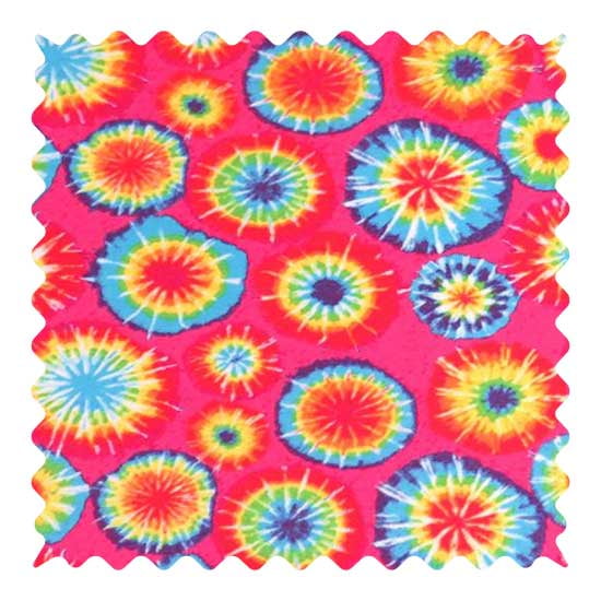 SheetWorld 100 Cotton Jersey Fabric By The Yard, Tie Dye Jersey, 36 x