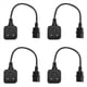 thumbnail image 1 of 4X IEC320 C14 A UK BS1363A de Corriente, IEC C14 Macho A UK 3Pin Hembra Cable Adaptador de Corriente para PDU UPS (0,), 1 of 5