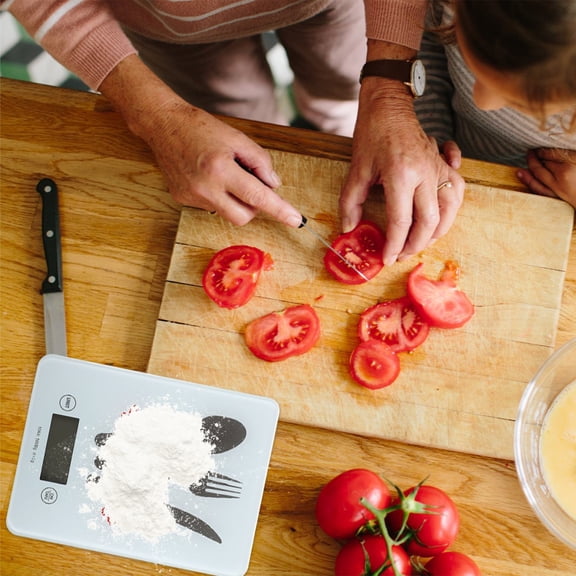 YUYUETIME Digital Kitchen Scales Small with Strain Gauge Sensors System 1Pcs for Precise Cooking and Baking