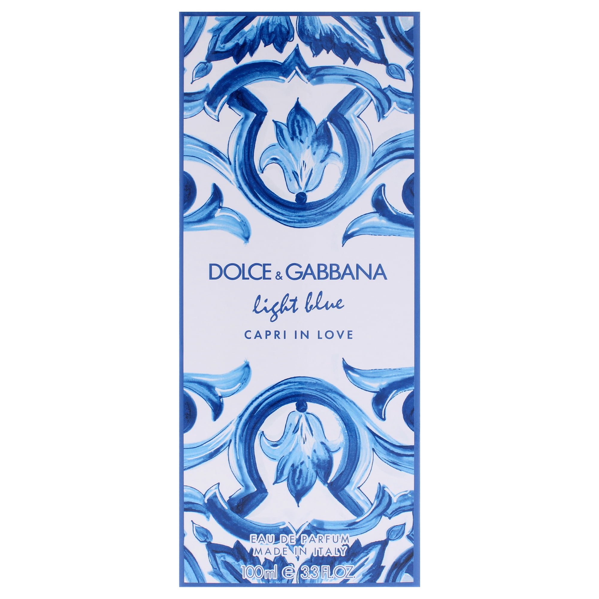 Light Blue Capri In Love by Dolce and Gabbana for Women - 3.3 oz EDP Spray