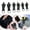 A 6PCS, variant on Racing Butterfly 6pcs Zipper Repair Kit Universal Instant Zipper Repair Replacement Zipper