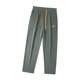 thumbnail image 5 of Pantalones deportivos para hombre, pantalones deportivos deportivos con parte inferior abierta, ropa deportiva para correr Talla L Verde, 5 of 9