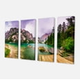 thumbnail image 2 of Mountain Lake Between Mountains - Large Landscape Canvas Art, 2 of 3