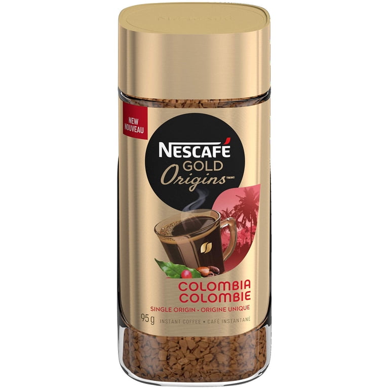 NESCAFE Gold Origins Colombia Coffee Jar, 95g/3.4 oz., {Imported