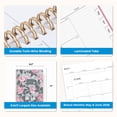 thumbnail image 5 of Blue Sky 2026-2027 Weekly and Monthly Academic Year Planner Calendar, July 2026 - June 2027, 8.5" x 11", Flexible Cover, Wirebound, Storage Pocket, Laminated Tabs, Roosevelt Pink, 5 of 10