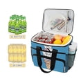 thumbnail image 2 of FORMRS Insulated Cooler Bag 24 Cans Capacity Soft Leakproof Lunch Box with Side Pockets, Ice Cream Cat, 2 of 7