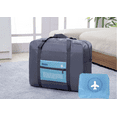 thumbnail image 3 of Foldable Duffle Bags - 24 PCS Lightweight Luggage for Women & Men, Weekender & Overnight Bags, Carry On Tote, 3 of 11