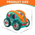thumbnail image 2 of BESTSKY 2026 New Light Up Cars Dynamic Gear Powered Car Transparent Sensory Bump Go Toys for Toddlers 1-3 Years, 2 of 6