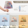 thumbnail image 4 of BZSMCE Table Lamp Creative Colorful Butterfly Illustration Simple Pattern Night Light, 4 of 8