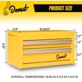 thumbnail image 3 of Caja de herramientas en miniatura Donut Media Magnetic Catch con 3 cajones, 3 of 6