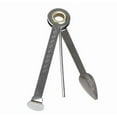 thumbnail image 3 of 3-in-1 Pipe Cleaning Tool Kit: Reamer, Tamper & Cleaner - Portable Lightweight 8.2cm Silver Multi-Tool with Premium Leather Storage Pouch for Easy Carrying & Maintenance, 3 of 5