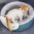 thumbnail image 5 of Small Dog Bed Warm Winter Cozy Cushion for Sleeping Chihuahua Hideaway House Washable Foldable Pet Supplies for Cats and Small Breeds Under 8kg, 5 of 9